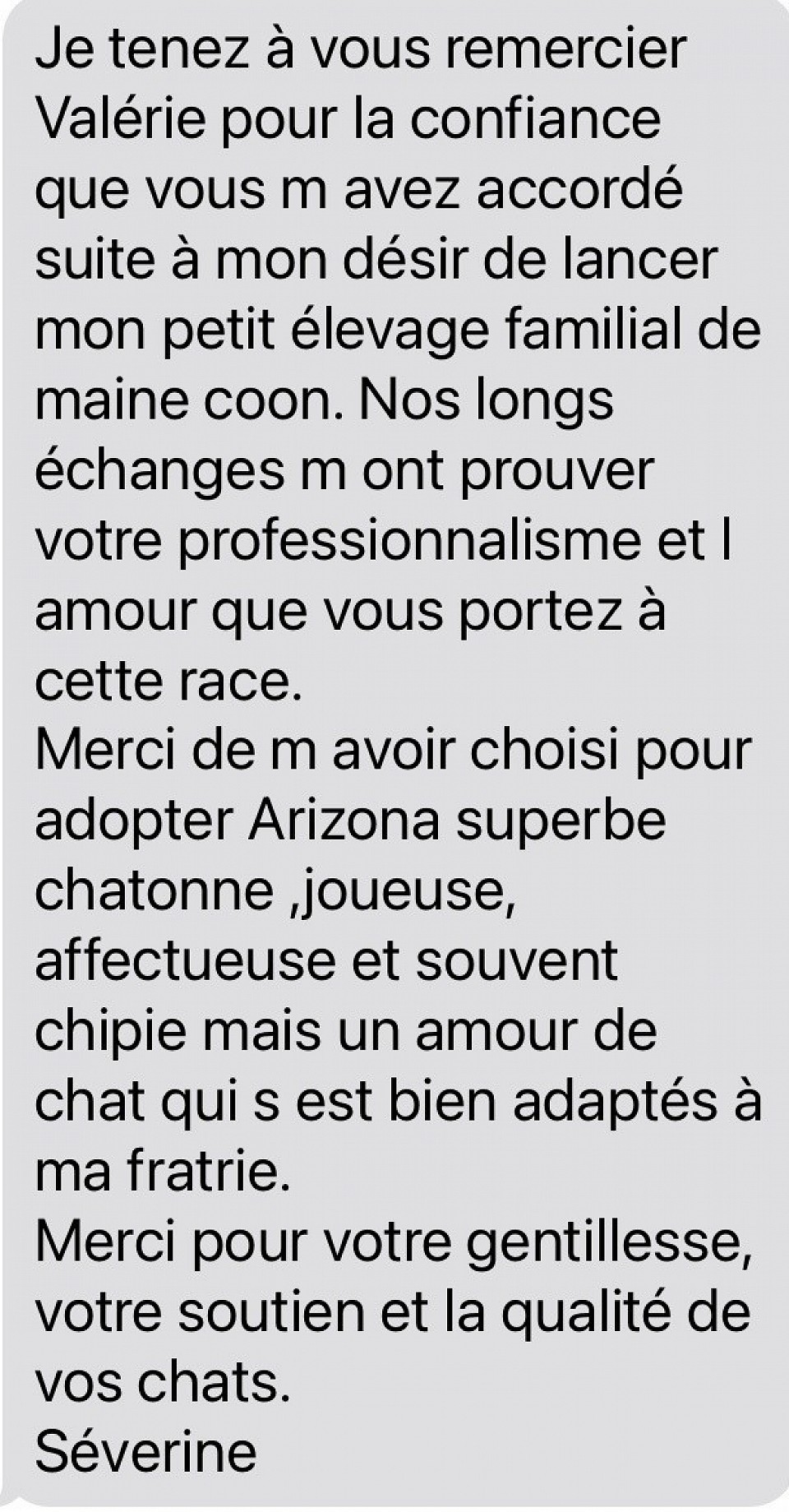 Séverine pour Arizona