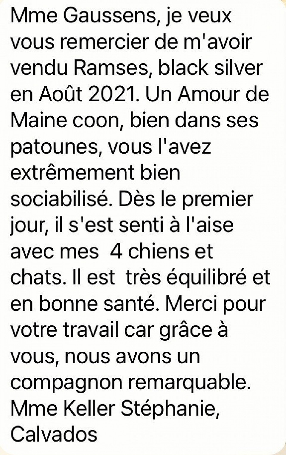 Stephanie Keller pour Ramses