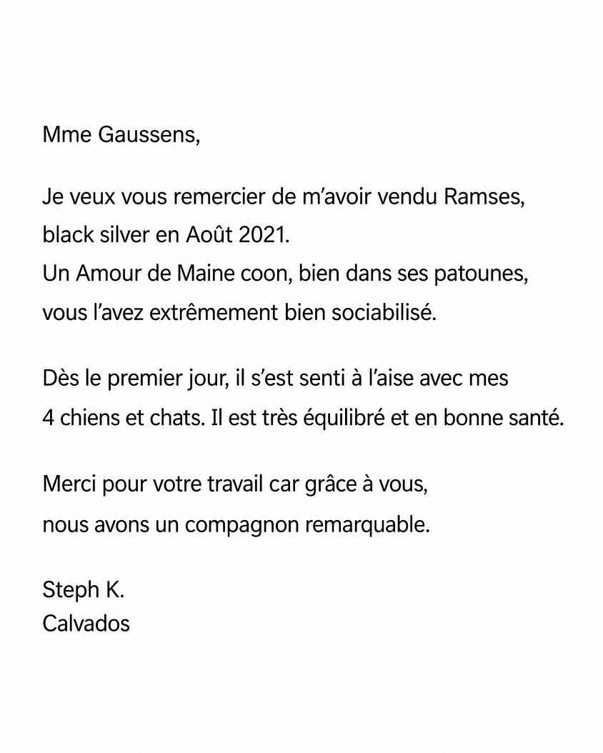 Stephanie Keller pour Ramses